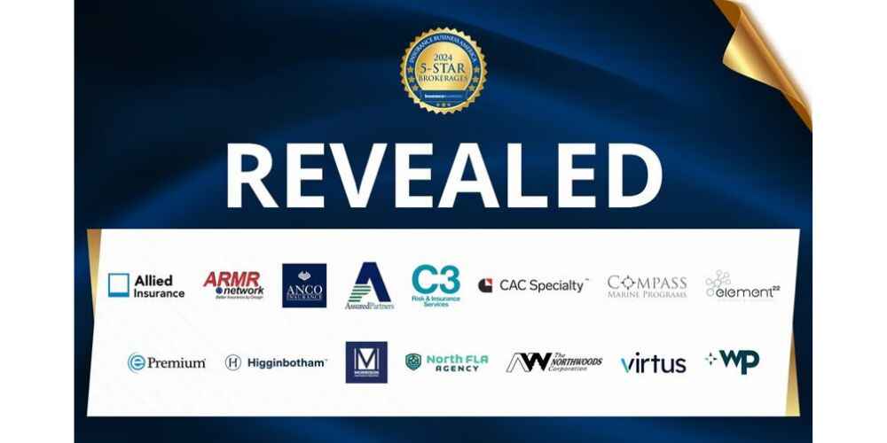 Insurance Business unveils America's 5-Star Brokerages for 2024